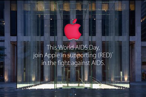 apple red charity